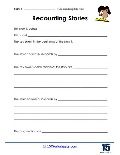 Recounting Stories Worksheets 15