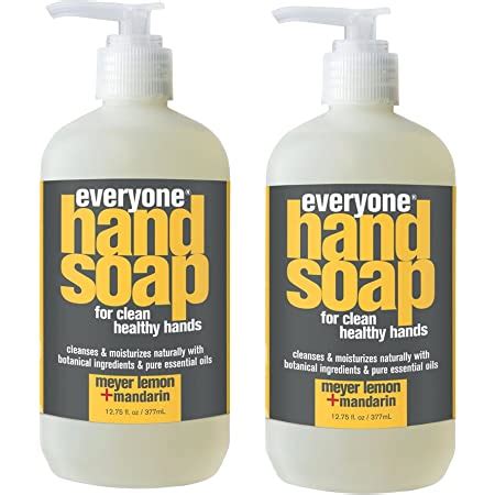 Amazon Everyone Spearmint And Lemongrass Hand Soap Pack Of