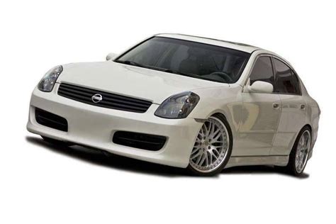 Infiniti G Sedan Hidori Kbd Urethane Front Body Kit Bumper