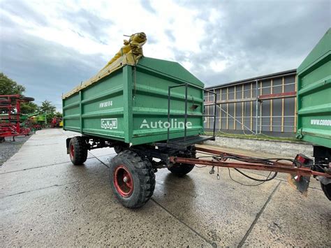 Conow HW 80 V4 Dump Trailer For Sale Germany Prenzlau QR40485