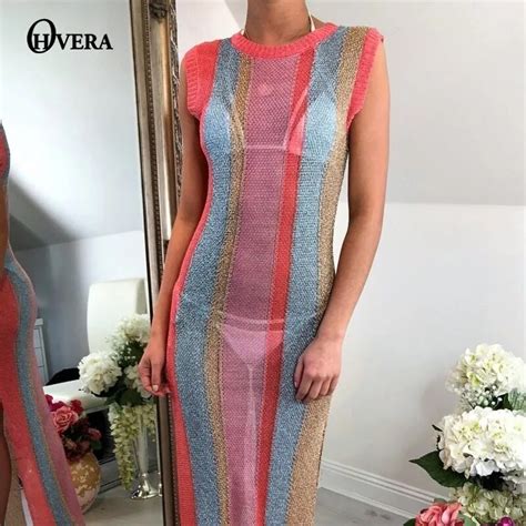 Ohvera New Arrival 2018 Summer Dresses Female Asymmetrical Sleeveless Hollow Out Long Dress Maxi