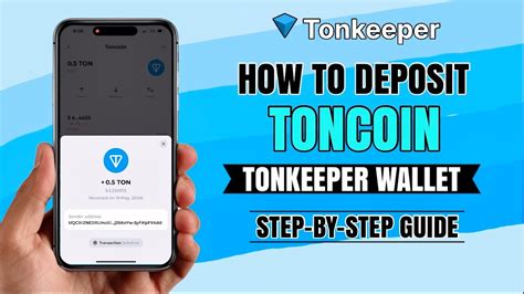 How To Deposit Toncoin TON On Tonkeeper Wallet Easy Step By Step