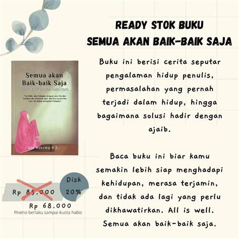 Jual Buku_Semua_Akan_Baik-Baik_Saja | Shopee Indonesia