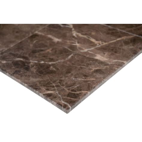 Emperador Dark 12x12 Polished Floor Tiles Usa