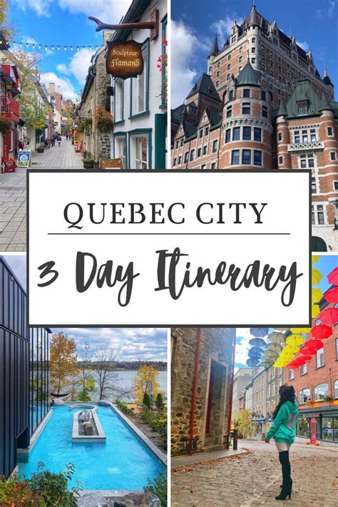 Quebec City Day Itinerary Artofit