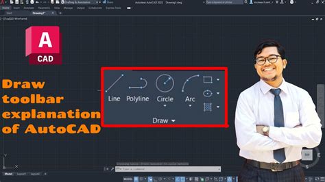 Draw Toolbar Explanation Of Autocad In Bangla Youtube