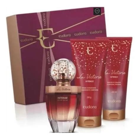 Kit Completo La Victorie Intense Eau De Parfum Hidratante Corporal