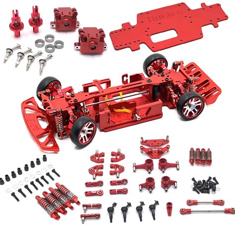 Ch Ssis De Remise En Tat Complet En M Tal Pour Wltoys Rc Accessoires