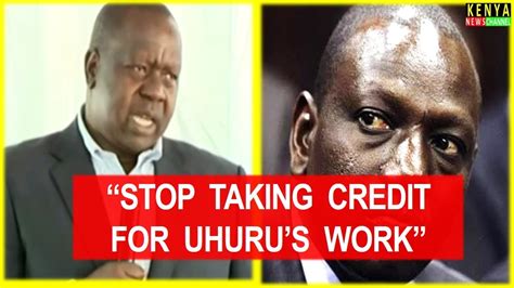 Listen What Matiangi Told President Ruto At George Magoha S Home About