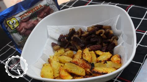 Receitas Dona Julia CARNE SECA FRITA BATATAS