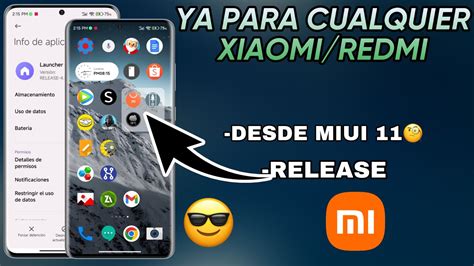 AHORA SI PARA CUALQUIER XIAOMI Y REDMI EL NUEVO LANZADOR ESTABLE