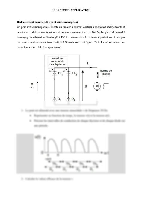 SOLUTION Exercice Corrig Moteur Dc Redre Pd2 Mixte Studypool