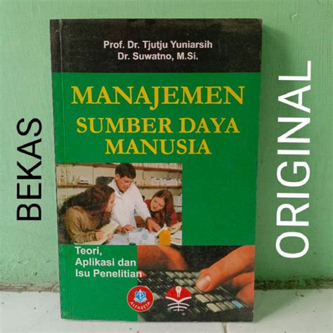 Jual Buku Manajemen Sumber Daya Manusia Msdm Teori Aplikasi Dan Isu Penelitian Penerbit Cv