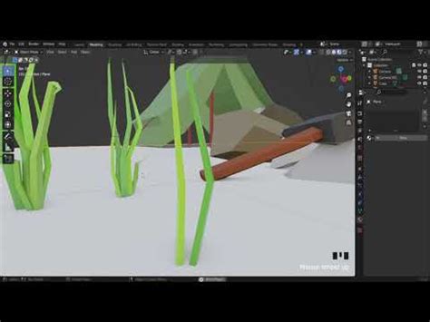 How To Make Low Poly Grass In Blender Tutorials Tips And Tricks