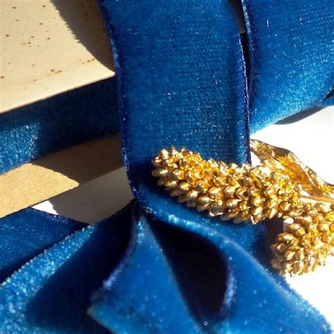 Azure Blue French Velvet Ribbon Wholesale 5 8 Velvet Etsy