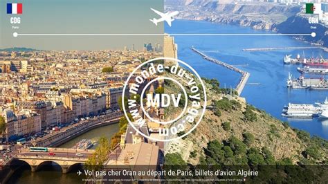 vol direct paris oran transavia france  partir de  aller retour