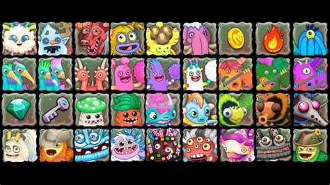 Memory Game All Sounds And Pictures My Singing Monsters Msm