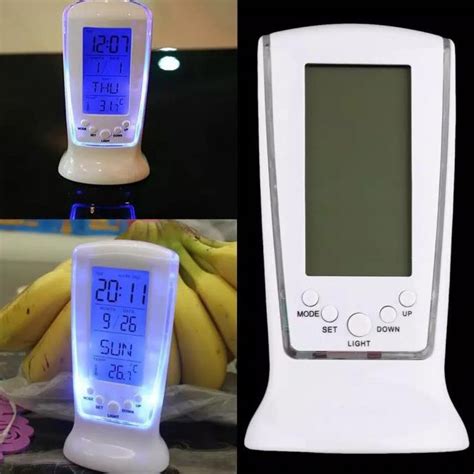 Jual Jam Meja Digital Multifungsi Led Plus Alarm Temperatur Kalender