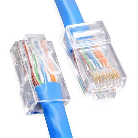 Conectores RJ45 Cat6 Paquete De 100 Conectores Cat 6