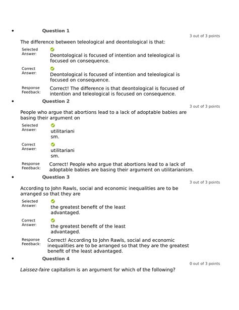 SOLUTION Ethics Final Exam Studypool