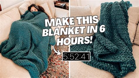 Crochet A Blanket In Hours Beginner Friendly Pattern Cj Design