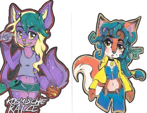 new school badges(Traditional) — Weasyl