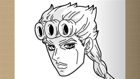 How To Draw GIORNO GIOVANNA JoJo Step By Step EASY Atelier Yuwa