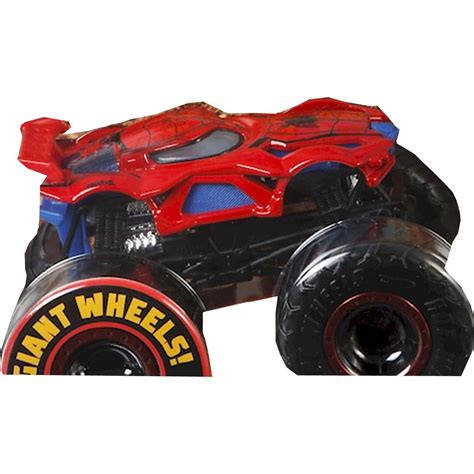 Hot Wheels Monster trucks kaskadérské kousky Spiderman KIDS cz