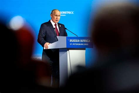 Russian President Vladimir Putin Promises Free Grain At Africa Summit