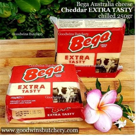 Jual Cheese Keju Australia Bega Cheddar Extra Tasty 250gr Chilled