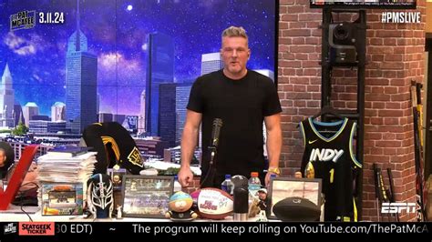 Ty Schmit Missing From Pat Mcafee Show As Espn Regular Is Forced To Send Host Message Seconds