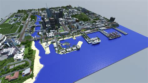 Horizon City Hcproject Skyrise Minecraft Map