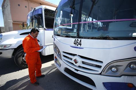 Permanentes Las Revisiones F Sico Mec Nicas En El Transporte Urbano