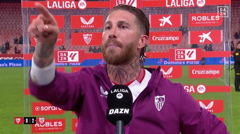 El Exabrupto De Sergio Ramos Luego De Una Nueva Derrota Del Sevilla