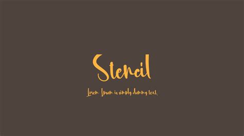 Stencil Font : Download Free for Desktop & Webfont