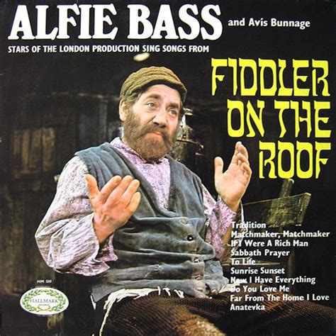 Alfie Bass and Avis Bunnage - Fiddler on the Roof | Fiddler on the roof ...