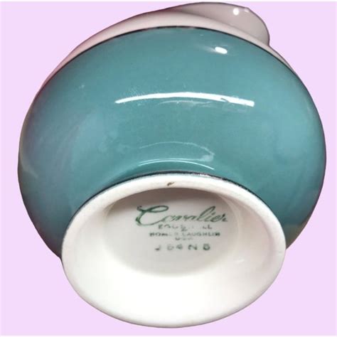 Homer Laughlin Dining Cavalier Eggshell By Homer Laughlin Green Rim