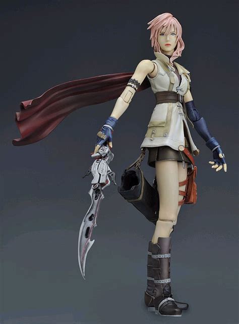 Final Fantasy Xiii Action Figure Kai Lightning Play Arts