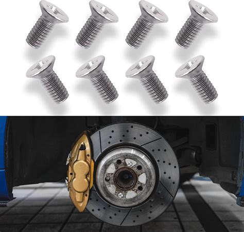 Amazon Kutyun 8PCS Rotor Screws For Brake Discs Auto Replacement