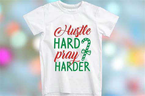 Hustle Hard Pray Harder Graphic By Journey With Craft Creative Fabrica