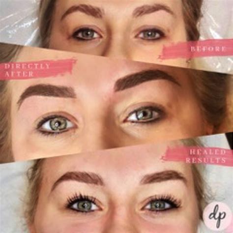 Ombre Tattoo Eyebrows Before And After Wiki Tattoo