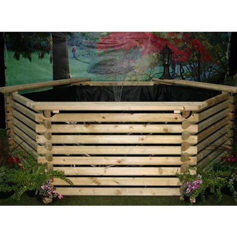 Norlog 400 Gallon Raised Pond Easy Garden Watering