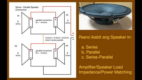 Speaker Wiring Series Parallel