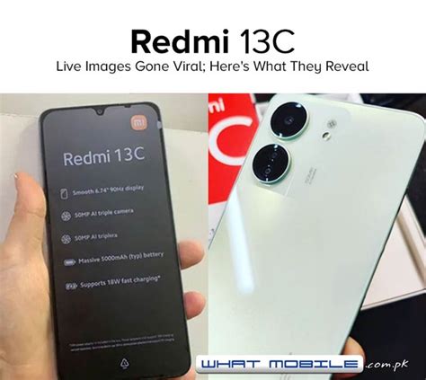 Xiaomi Redmi 13C Retail Packaging Live Images Gone Viral Here S What