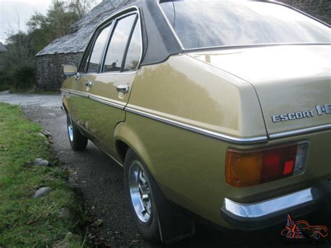 1979 Ford Escort Mk 2 Ghia Gold