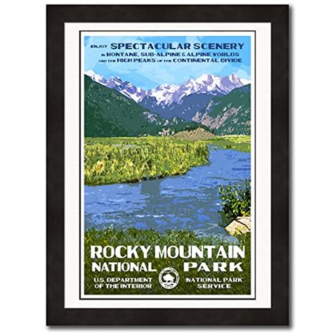 Discover The Most Stunning Rocky Mountain National Park Vintage Posters