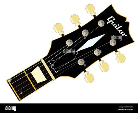 Clavijero De Guitarra Imagen Vector De Stock Alamy