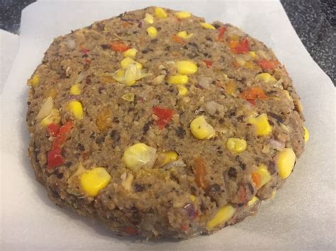 Black Bean Veggie Burger – MyDeliciousFood.com