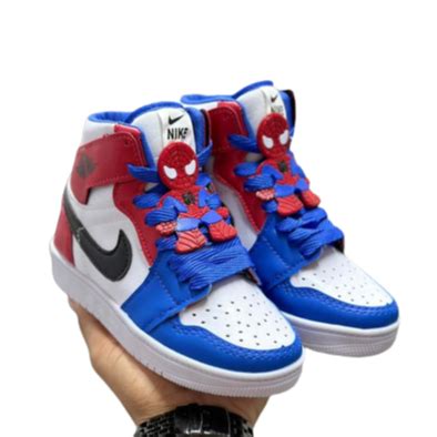 T Nis Air Jordan Botinha Cano Alto Infantil Personagem Menino Menina