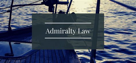 Admiralty Law Maritime Law Malaysia